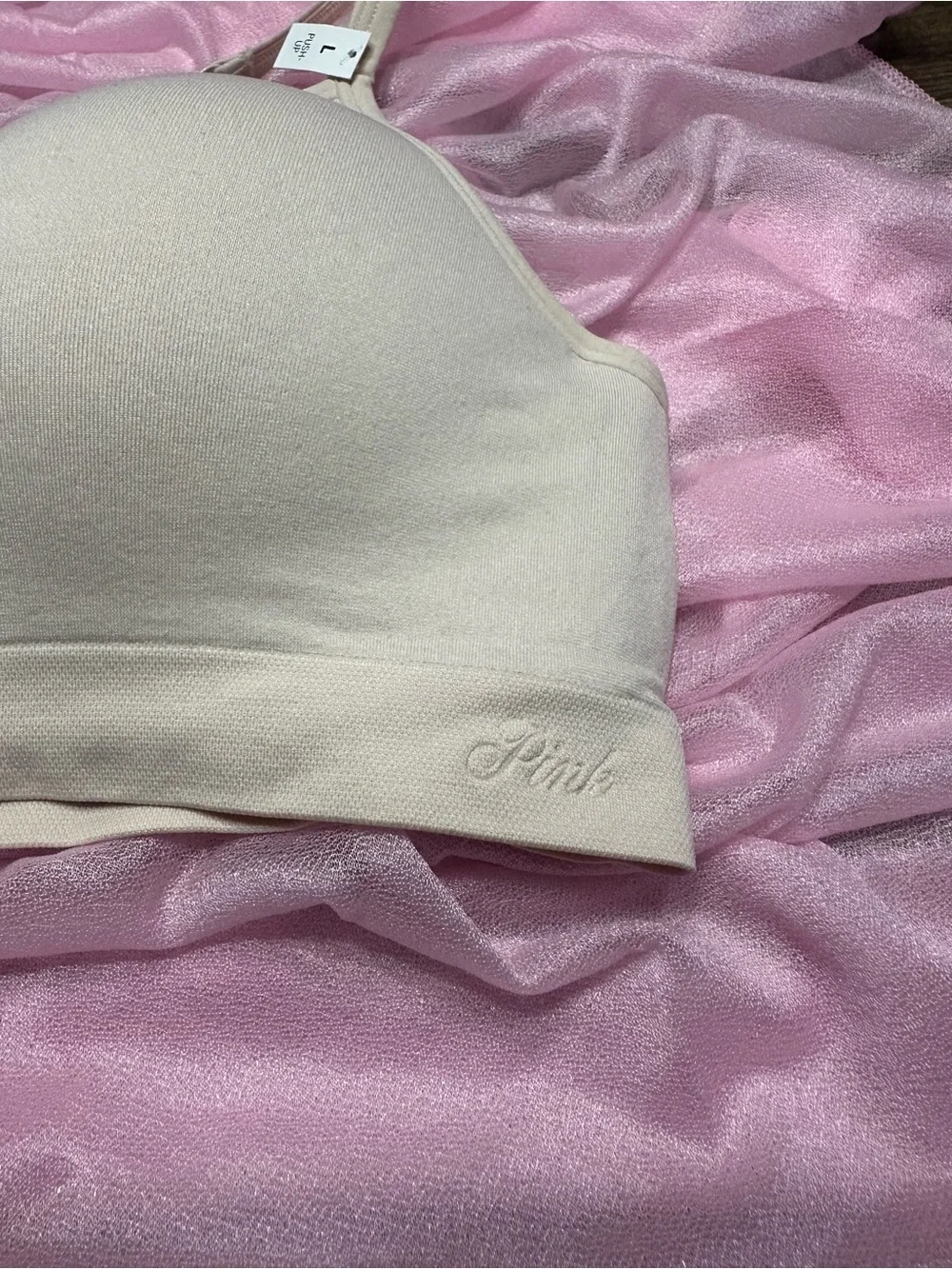 Victoria's Secret Push Up Seamless Wireless Bra - Large - Picture 2 of 7
